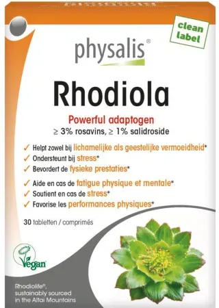 Physalis Rhodiola 30 Tabletten