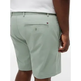 Tommy Hilfiger Big & Tall Chinoshorts "BT-DENTON 9.5 ESS TWILL-B", Herren, Gr. 46, N-Gr, minty grau, Web, Obermaterial: 97% Baumwolle, 3% Elasthan, TOMMY HILFIGER BIG & TALL, ca. Mitte Knie, Hosen Chinoshorts, Twill, slim fit, Große Größen