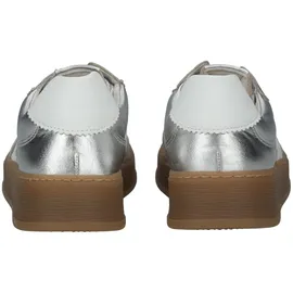 Gabor Comfort Sneaker Damen Weite G Silber 39
