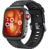 Huawei Watch Fit 4 Pro Schwarz 40 mm Flourelastomerarmband Schwarz