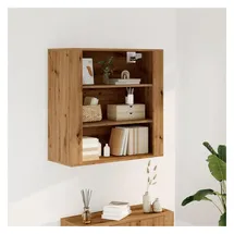vidaXL Wandschrank Artisan-Eiche 80 x 33 x 80 cm Braun