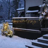 star trading deutschland gmbh LED-Lichterkette 10 m Schwarz
