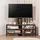 pro.tec Stockholm TV-Rack 120x40x50cm Schwarz/Eiche Matt/Stahl