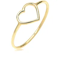 Elli Ring Damen Herz in Gold | Gr.: 58