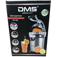 DMS® ZP-160 Zitruspresse Elektrisch Saftpresse Edelstahl Presse Obstpresse 160W