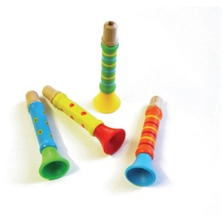 EDUPLAY Lernspielzeug Trompete aus Holz, Ø 3 x 12 cm