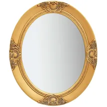 furnicato Wandspiegel 50 x 60 cm Gold
