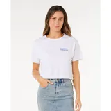 Rip Curl Hayley O Crop optical white M