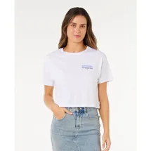 Rip Curl Hayley O Crop optical white M