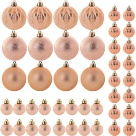 Kadax Set Von 44 Kugeln 3/6cm Gif7726 Kupfermischung In