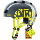 51-55 cm Kinder dirtbike grey/lime 2020