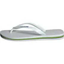havaianas Brasil Logo Weiß 46