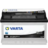 Varta E9 Black Dynamic 12V 70Ah 640A Autobatterie Starterbatterie