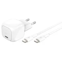 Belkin BoostCharge kompaktes USB-C-Ladegerät (30 W) mit USB-C-Kabel