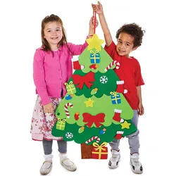 Großer Weihnachtsbaum aus Filz, 1 Stück (Jede(r,s))