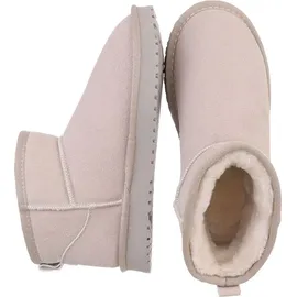 Ital-Design Stiefelette in Beige Gr. 37