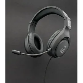 THE G-LAB Gaming Headset for PC PS4 PS5 Xbox Switch Gaming Headset with Microphone Foldable Stereo, Strong Bass Microphone 3.5mm Jack (Black)