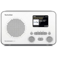 TechniSat TECHNIRADIO 6 IR Internetradio DAB+ Digitalradio UKW Radio Digitalradio (DAB) (Uhr- & Datumsanzeige, TFT-Farbdisplay, WLAN, Bluetooth-Audiostreaming) grau|weiß teleropa