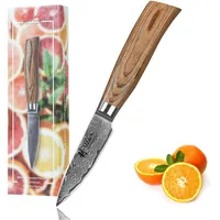 Wakoli EDIB Pro Officemesser I 8cm Klinge I Pakkaholzgriff