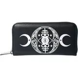 Banned Alternative Moon Phase Portemonnaie schwarz
