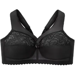GLAMORISE Original MagicLift-Stütz-BH - Schwarz 125F Damen 