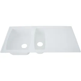 Respekta Boston 100 x 50 cm weiß + Handbetätigung