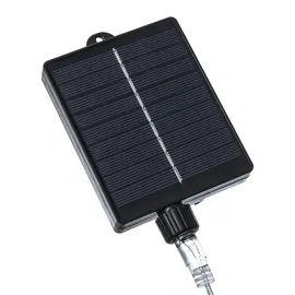 MARELIDA Lichterkette LED Solar 5m 100 LED inkl. Fernbedienung braun