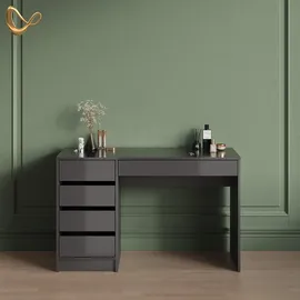livinity Schminktisch Imola, Anthrazit, 120 cm