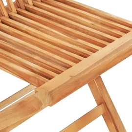 vidaXL Bistro-Set 3-tlg. Schwarz