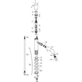 Hansgrohe Axor Uno Einhandmischer Brushed Bronze