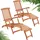 CASARIA Sonnenliege 200 x 57 x 95 cm Beige