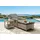 Destiny Gartenliege 64 x 46 x 50 cm Beige