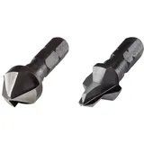 WOLFCRAFT Bohrsenker Kegelsenker Ø 5-12 mm Sechskant-Schaft 1 St.