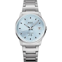 Mido M021.207.11.041.00 Damenuhr Automatik Commander Lady Hellblau