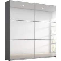 Rauch Schwebetürenschrank REFLECT 175 x 191 x 59 cm Grau