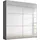 Rauch Schwebetürenschrank REFLECT 175 x 191 x 59 cm Grau