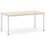 Esstisch, 1600 x 800 mm, Tischgestell grau, Birke