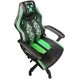 Phoenix Minecraft Gaming-Stuhl schwarz