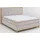 Home Affaire Boxspringbett HOME AFFAIRE "Sonja", beige (creme), B:160cm L:208cm, Massivholz, Polyester, Komplettbetten, Boxspringbett, mit Steppung im Kopfteil und Holzrahmen, inklusive Topper