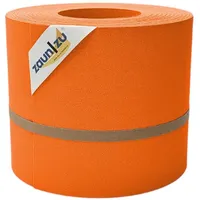 zaunzu® Sichtschutzstreifen 26 m orange Metall
