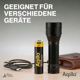 aqiila 18650 USB-C® Akku Li-Ion 2000 mAh 3.7V 1St.