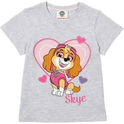 Kinder Lizenz T-Shirt für Jungen und Mädchen 2er - Paw Patrol Girls 110/116