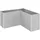 Biohort Belvedere Maxi L150 152 x 152 x 77 cm silber-metallic