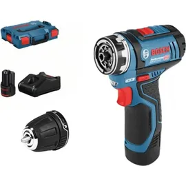 Bosch GSR 12V-35 FC Professional inkl. 2 x 3 Ah + L-Boxx 06019H3001