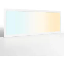 CCT LED Panel 30x80cm 24V 40W Rahmenfarbe weiß