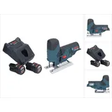 Bosch GST 12V-70 Professional Akku Stichsäge 12 V 70 mm + 2x Akku 3,0 Ah + Ladegerät