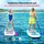SereneLife SUP Board Set Aufblasbar 320 x 80 x 15 cm rosa