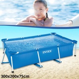 Intex Family Schwimmbad Swimming Pool  Familienpool Schwimmbecken Rechteck Frame