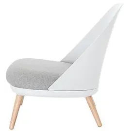 Paperflow meet powered by PAPERFLOW Sessel COCOON weiß buche Kunststoff, 1 St.