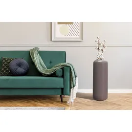 Kayoom Bodenvase Art Deco silberfarben),